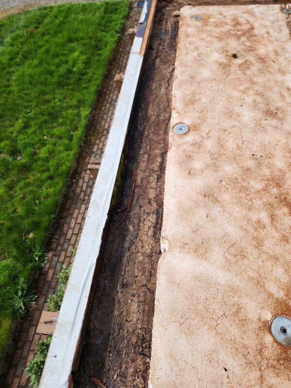 Severely rotted roof decking found under TPO membrane in Oregon
